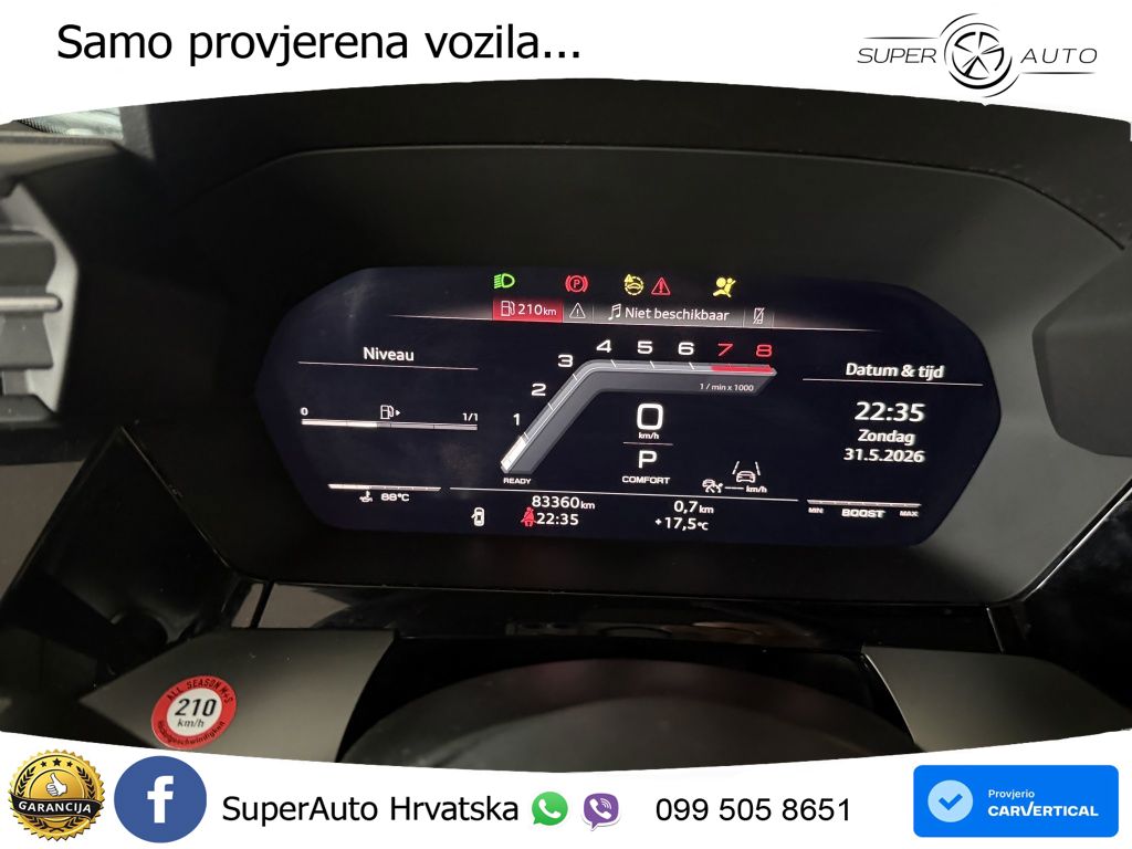 Audi S3 2.0 TFSI (310 KS) quattro S tronic LED+GR SJED+ACC