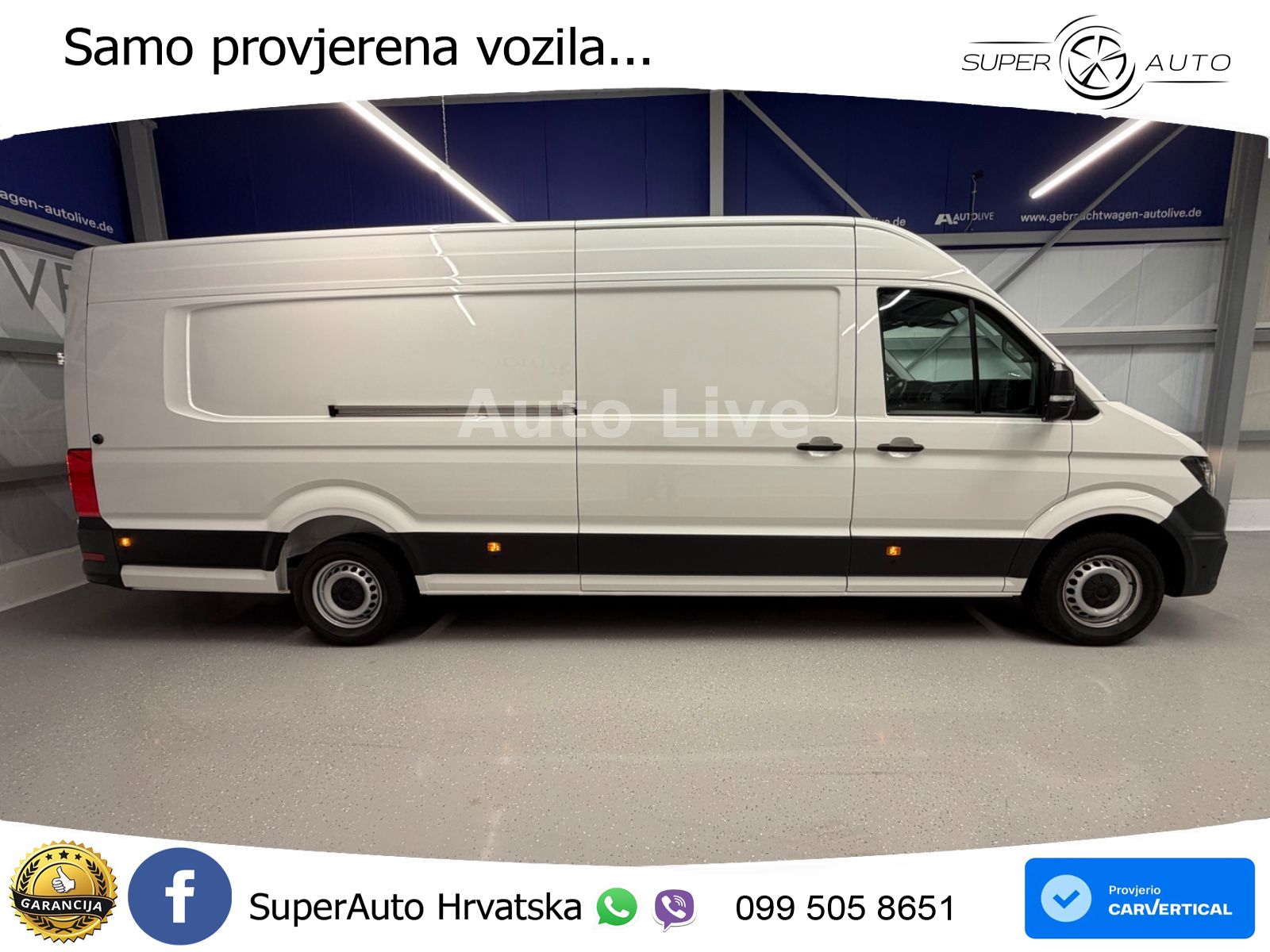 Volkswagen Crafter 35 TDI*XXL-ÜBERHANG*HOCH*KLIMA*STANDHEIZ 140 KS