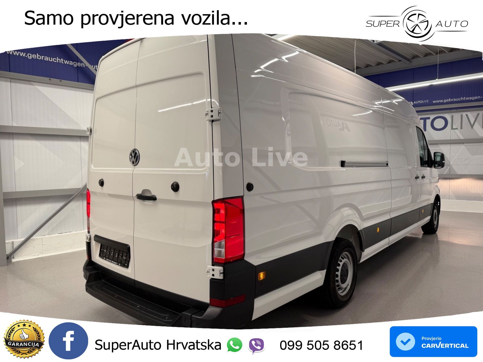 Volkswagen Crafter 35 TDI*XXL-ÜBERHANG*HOCH*KLIMA*STANDHEIZ 140 KS