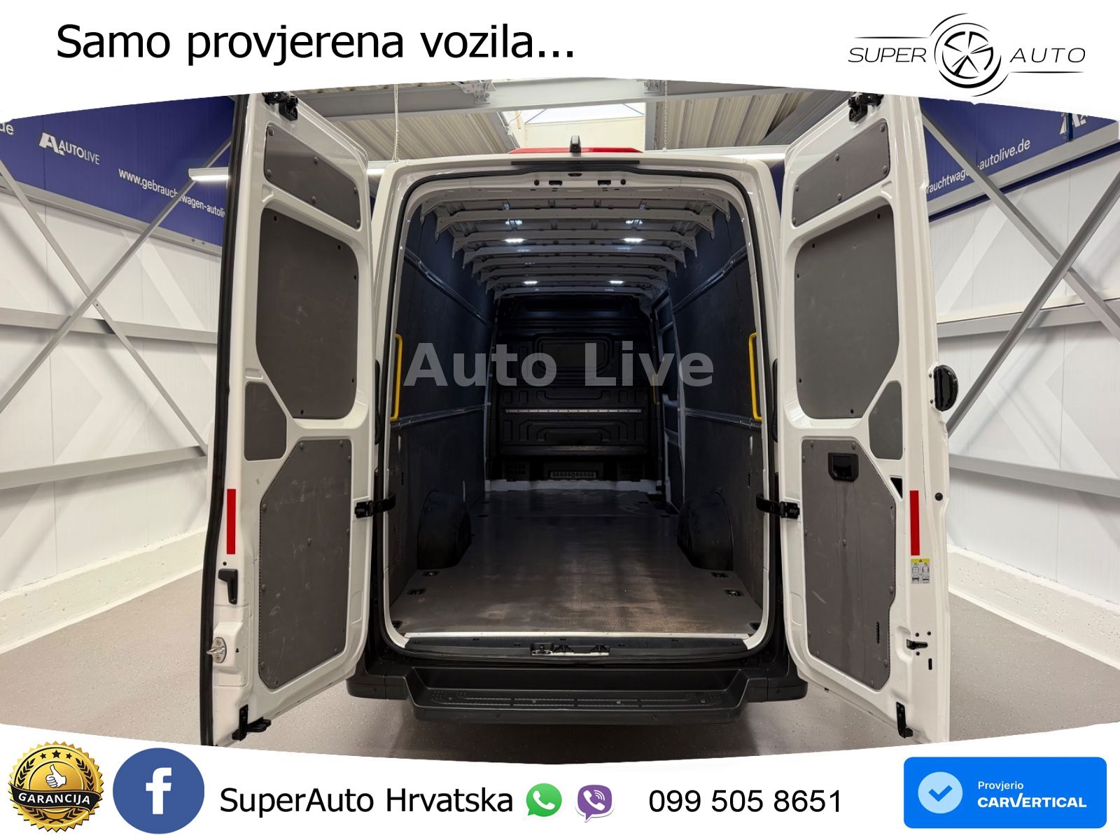 Volkswagen Crafter 35 TDI*XXL-ÜBERHANG*HOCH*KLIMA*STANDHEIZ 140 KS