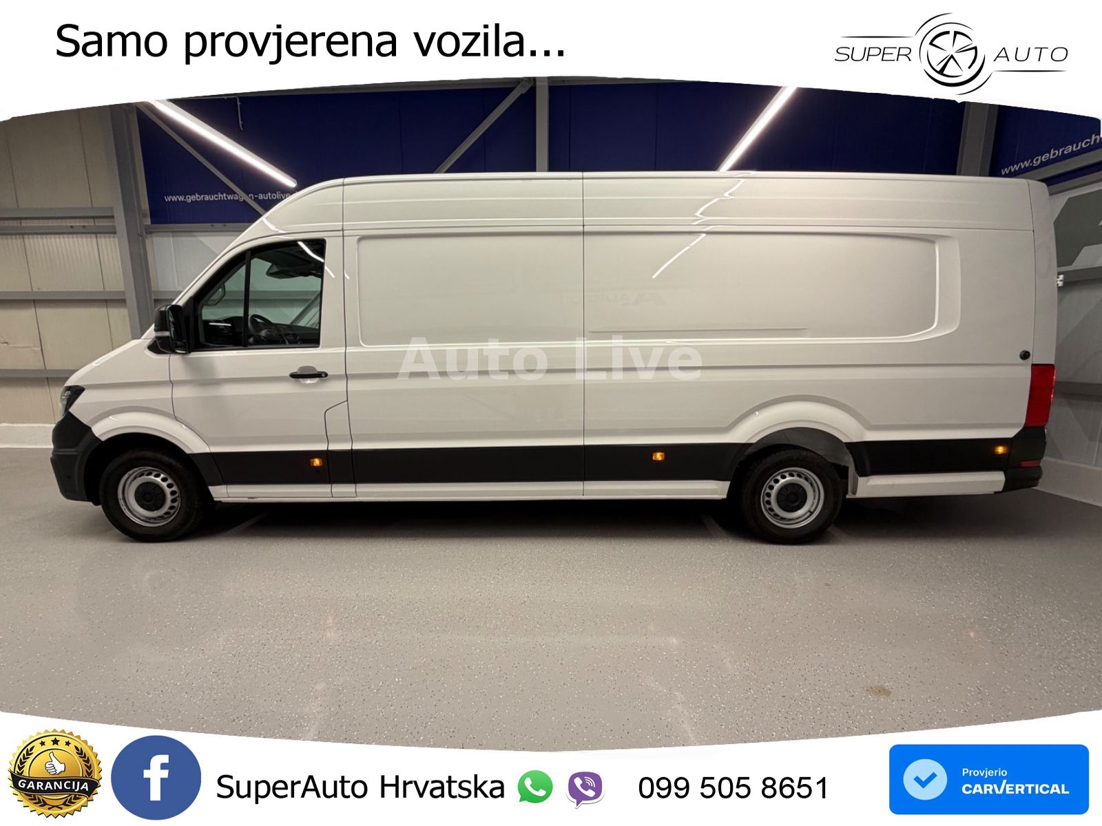 Volkswagen Crafter 35 TDI*XXL-ÜBERHANG*HOCH*KLIMA*STANDHEIZ 140 KS