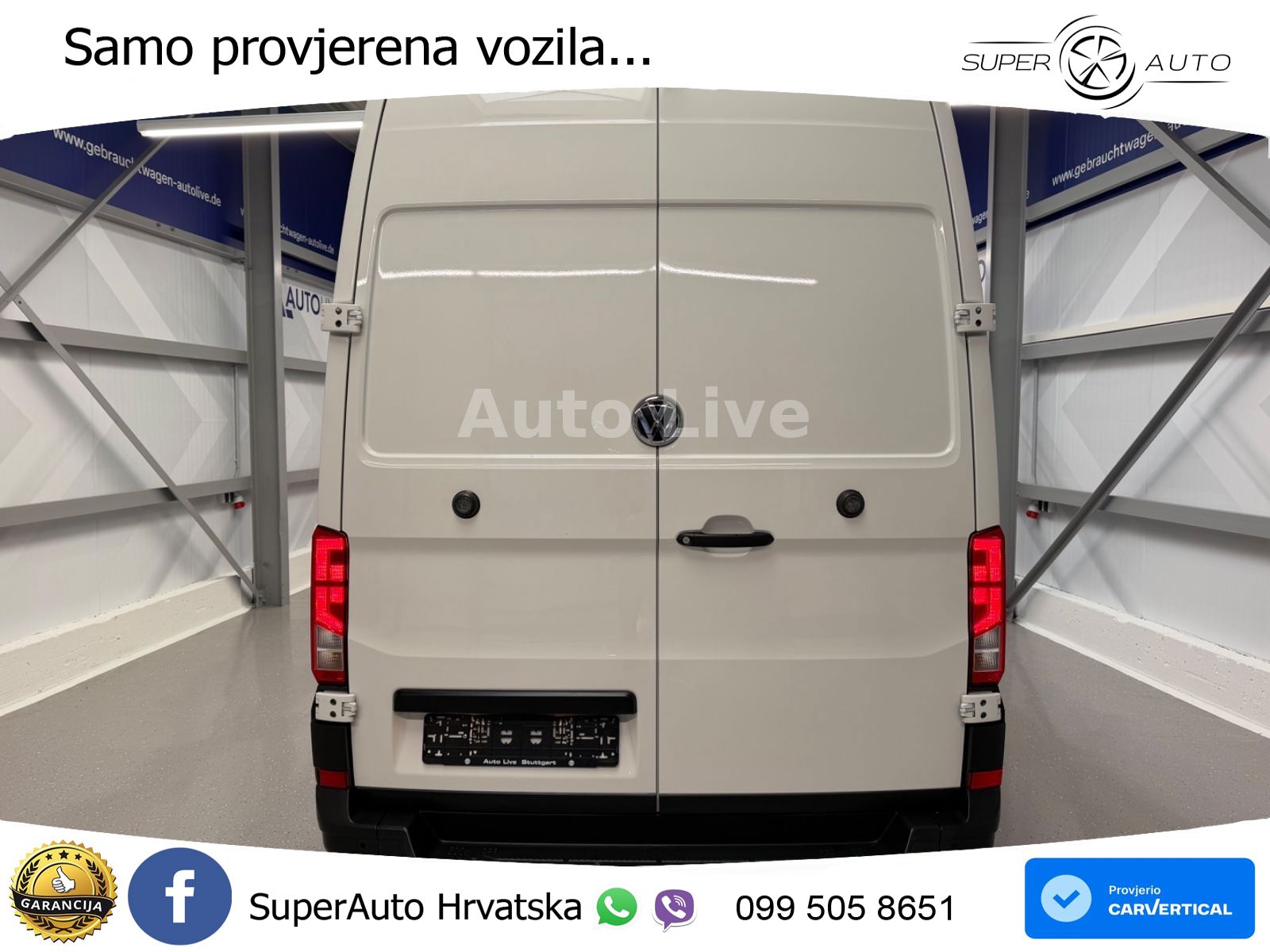Volkswagen Crafter 35 TDI*XXL-ÜBERHANG*HOCH*KLIMA*STANDHEIZ 140 KS