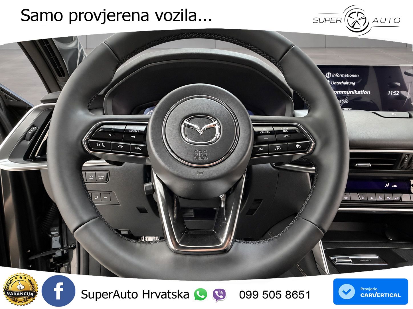 Mazda CX-60 3.3 e-Skyactiv D (254 KS) AWD Automatic LED+GR SJED+ACC