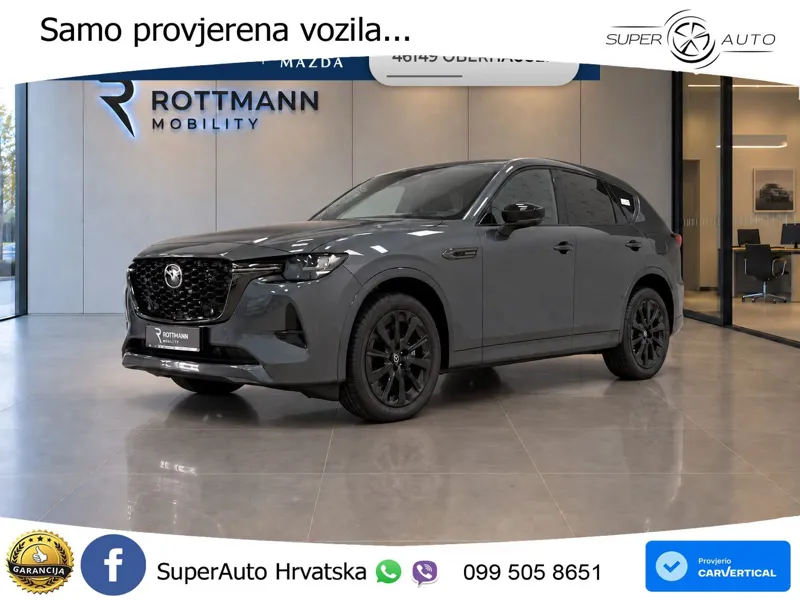Mazda CX-60 3.3 e-Skyactiv D (254 KS) AWD Automatic LED+GR SJED+ACC