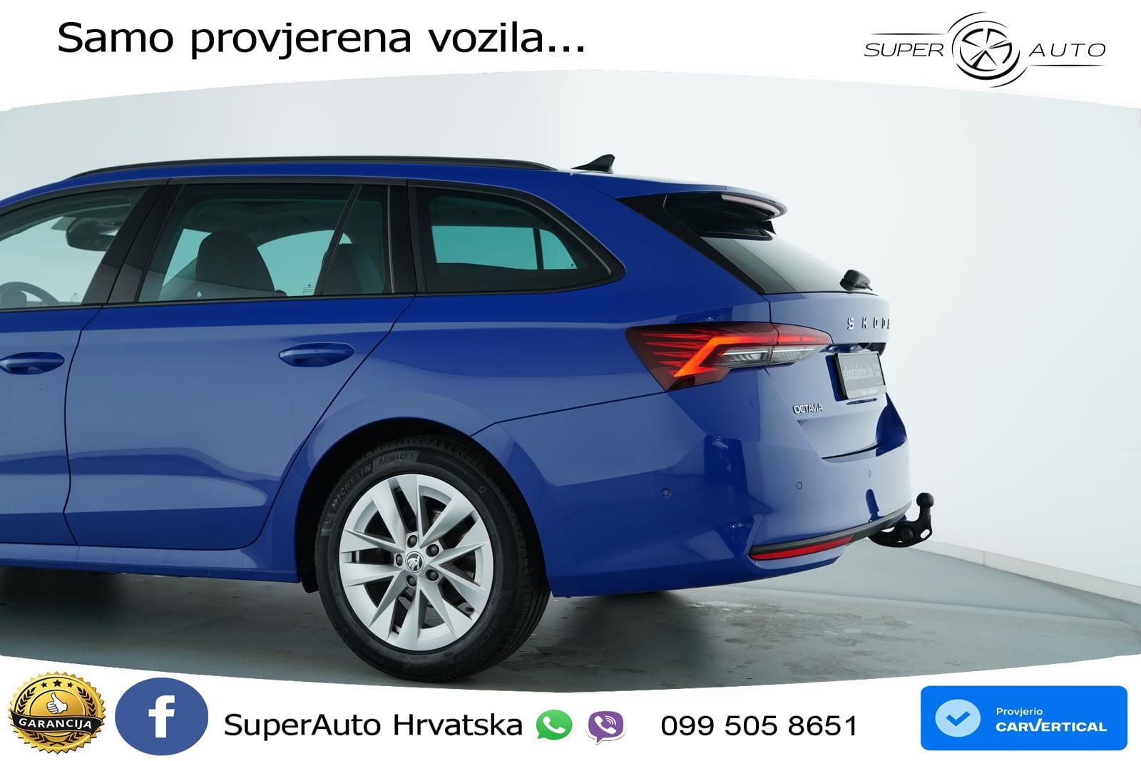 Škoda Octavia Combi 2.0 TDI (150 KS) DSG Selection MATRIX+GR SJED+KAM