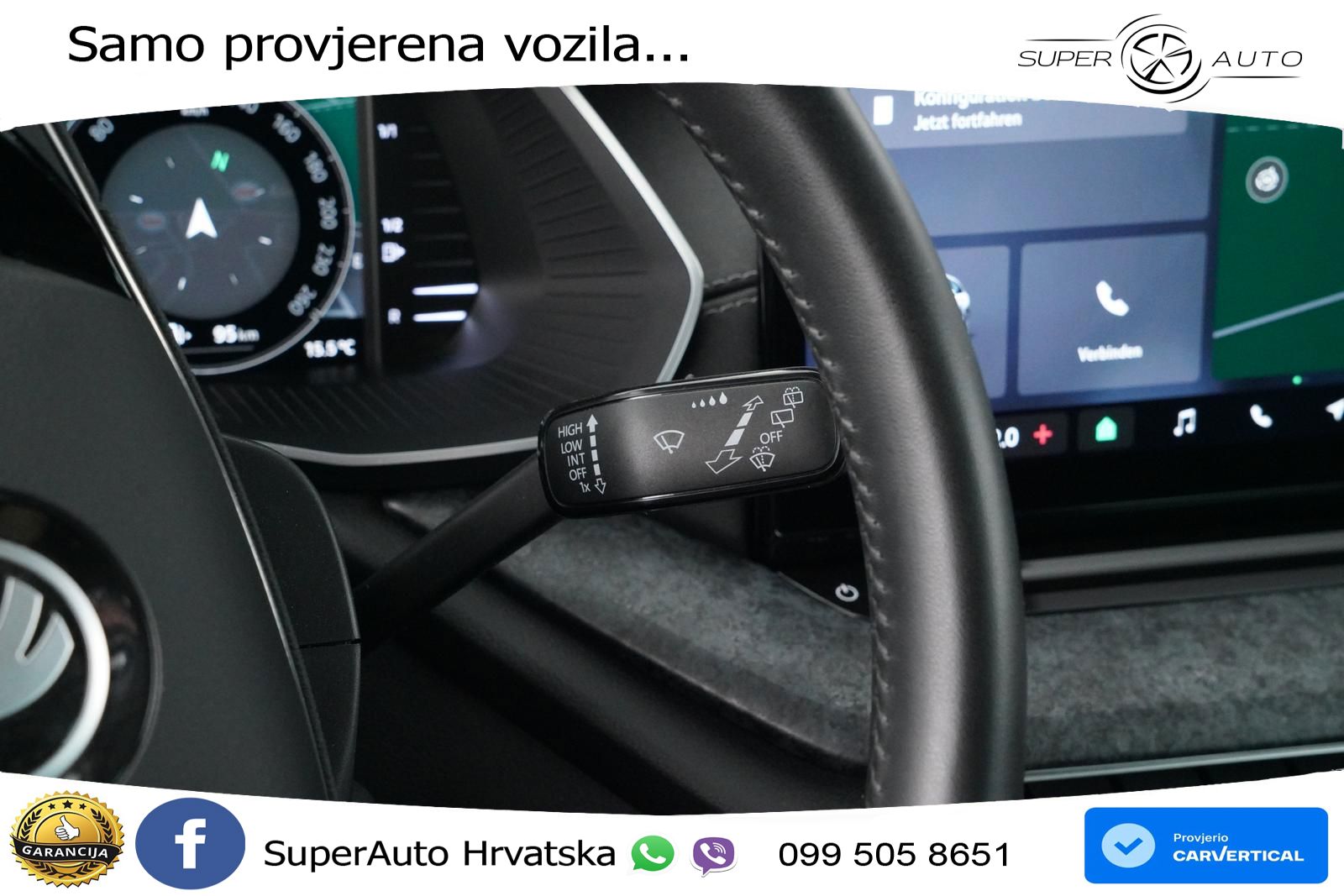 Škoda Octavia Combi 2.0 TDI (150 KS) DSG Selection MATRIX+GR SJED+KAM
