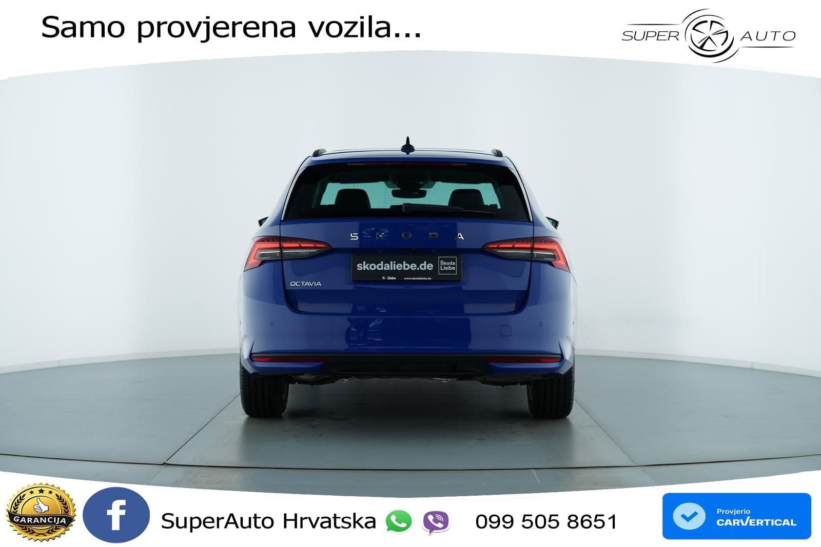 Škoda Octavia Combi 2.0 TDI (150 KS) DSG Selection MATRIX+GR SJED+KAM