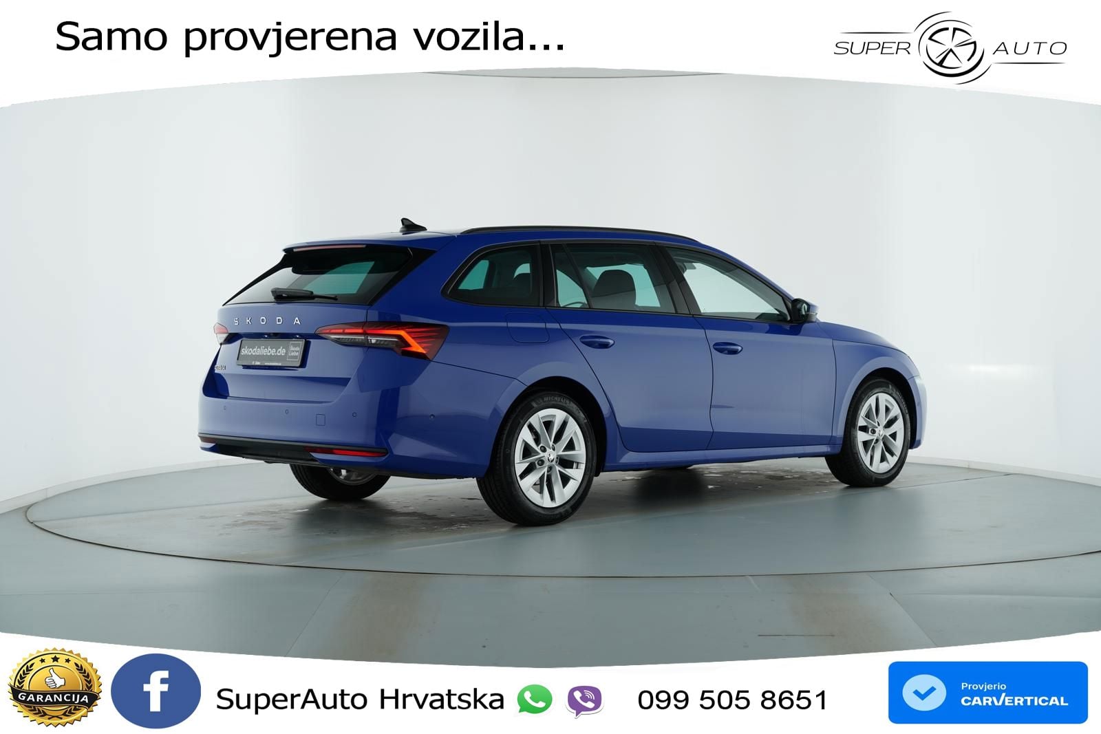 Škoda Octavia Combi 2.0 TDI (150 KS) DSG Selection MATRIX+GR SJED+KAM