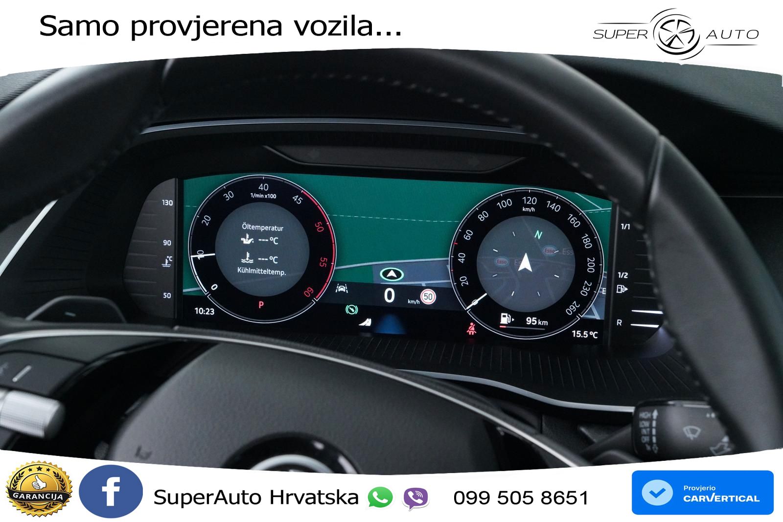 Škoda Octavia Combi 2.0 TDI (150 KS) DSG Selection MATRIX+GR SJED+KAM
