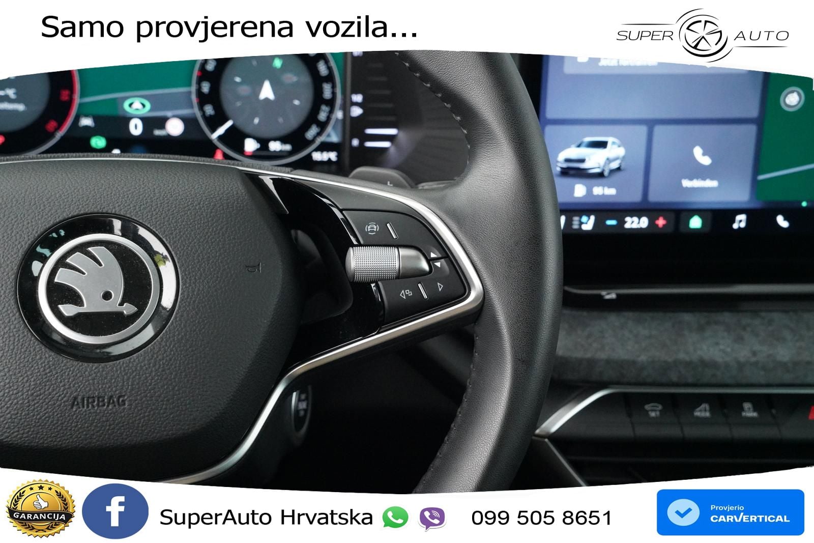 Škoda Octavia Combi 2.0 TDI (150 KS) DSG Selection MATRIX+GR SJED+KAM