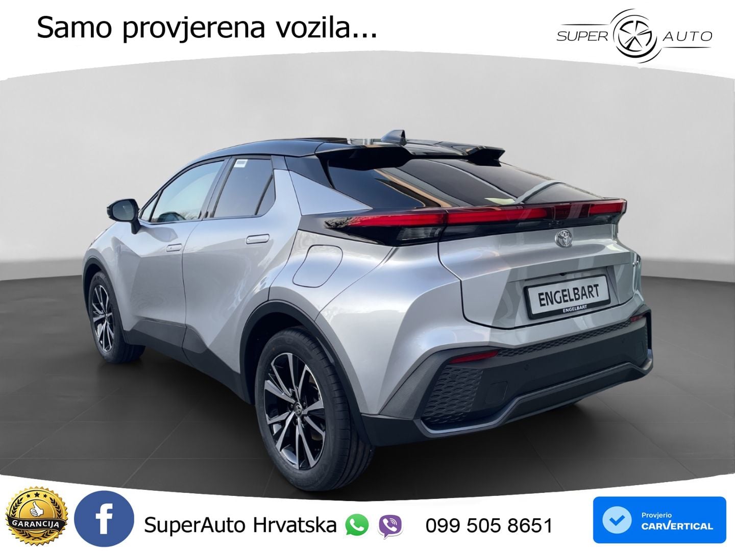 Toyota C-HR 1.8 (140 KS) Hybrid e-CVT Teamplayer LED+GR SJED+ACC