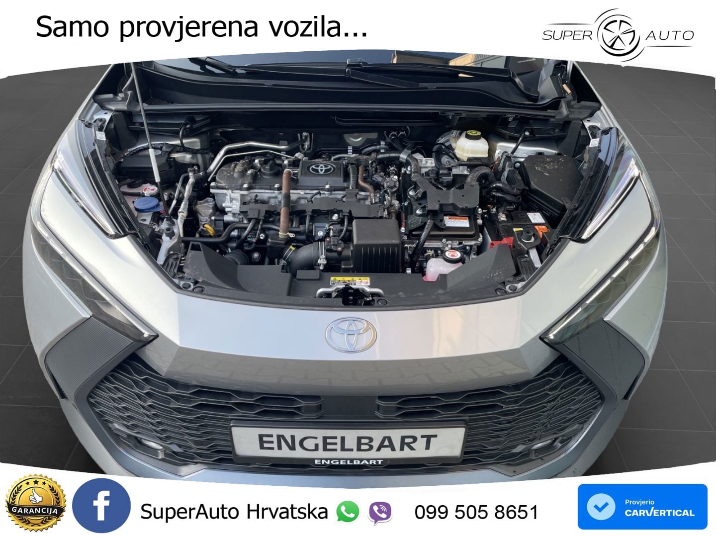 Toyota C-HR 1.8 (140 KS) Hybrid e-CVT Teamplayer LED+GR SJED+ACC