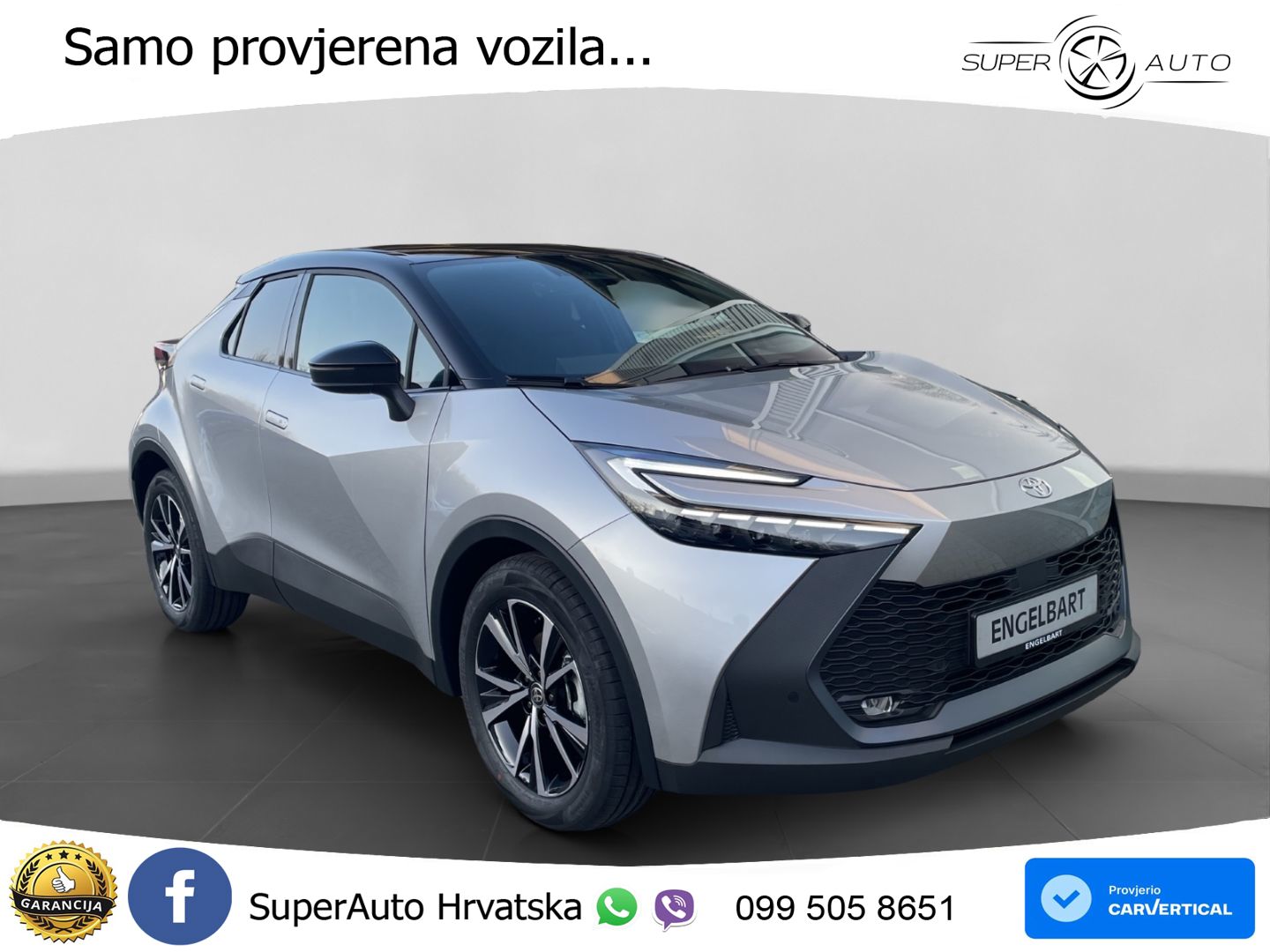 Toyota C-HR 1.8 (140 KS) Hybrid e-CVT Teamplayer LED+GR SJED+ACC