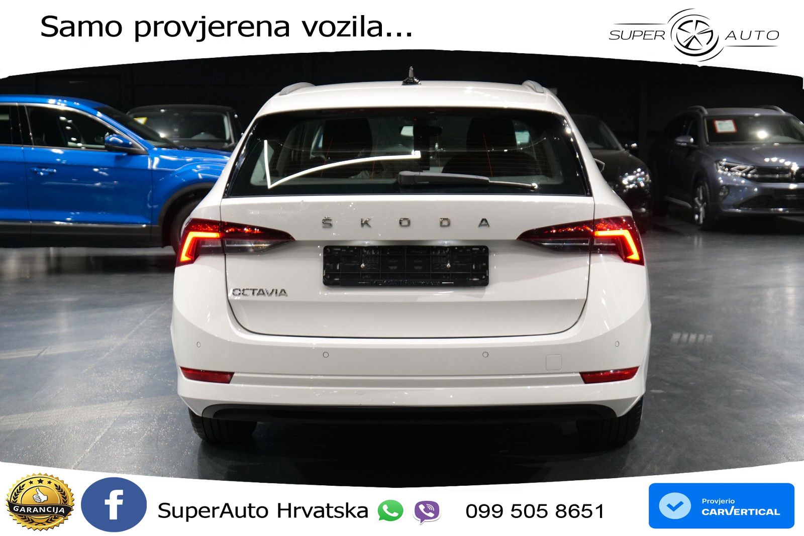 Škoda Octavia Combi 2.0 TDI (150 KS) DSG LED+GR SJED+ACC