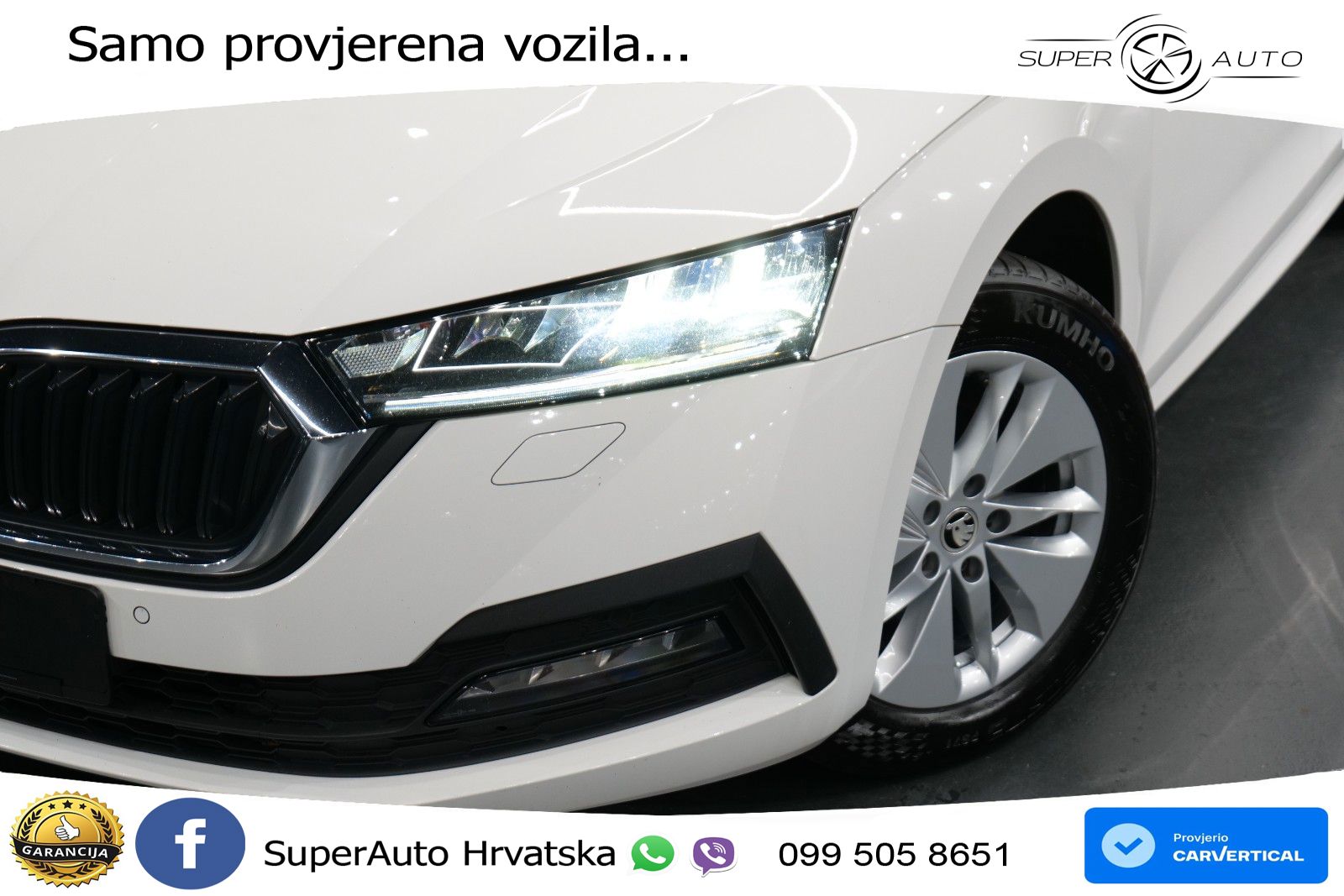 Škoda Octavia Combi 2.0 TDI (150 KS) DSG LED+GR SJED+ACC