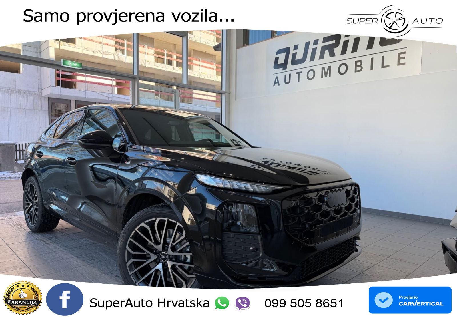 Audi Q3 Sportback 2.0 TDI (193 KS) quattro S tronic ACC+HEAD+GR SJED+360+PANO