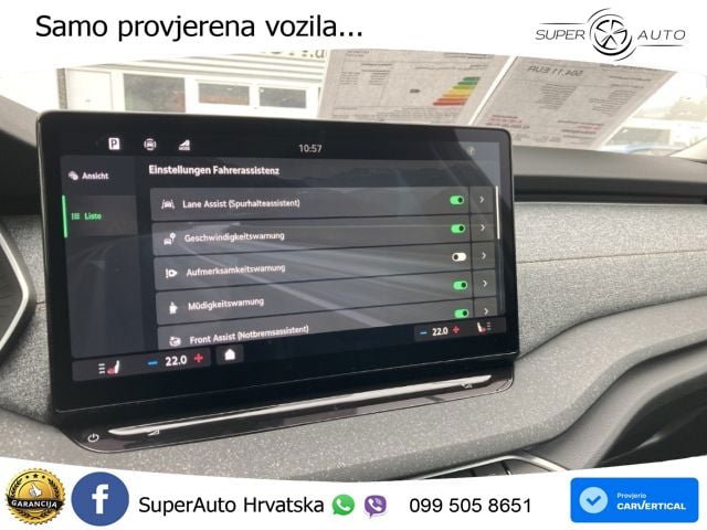 Škoda Octavia Combi 2.0 TDI (150 KS) DSG LED+GR SJED+ACC