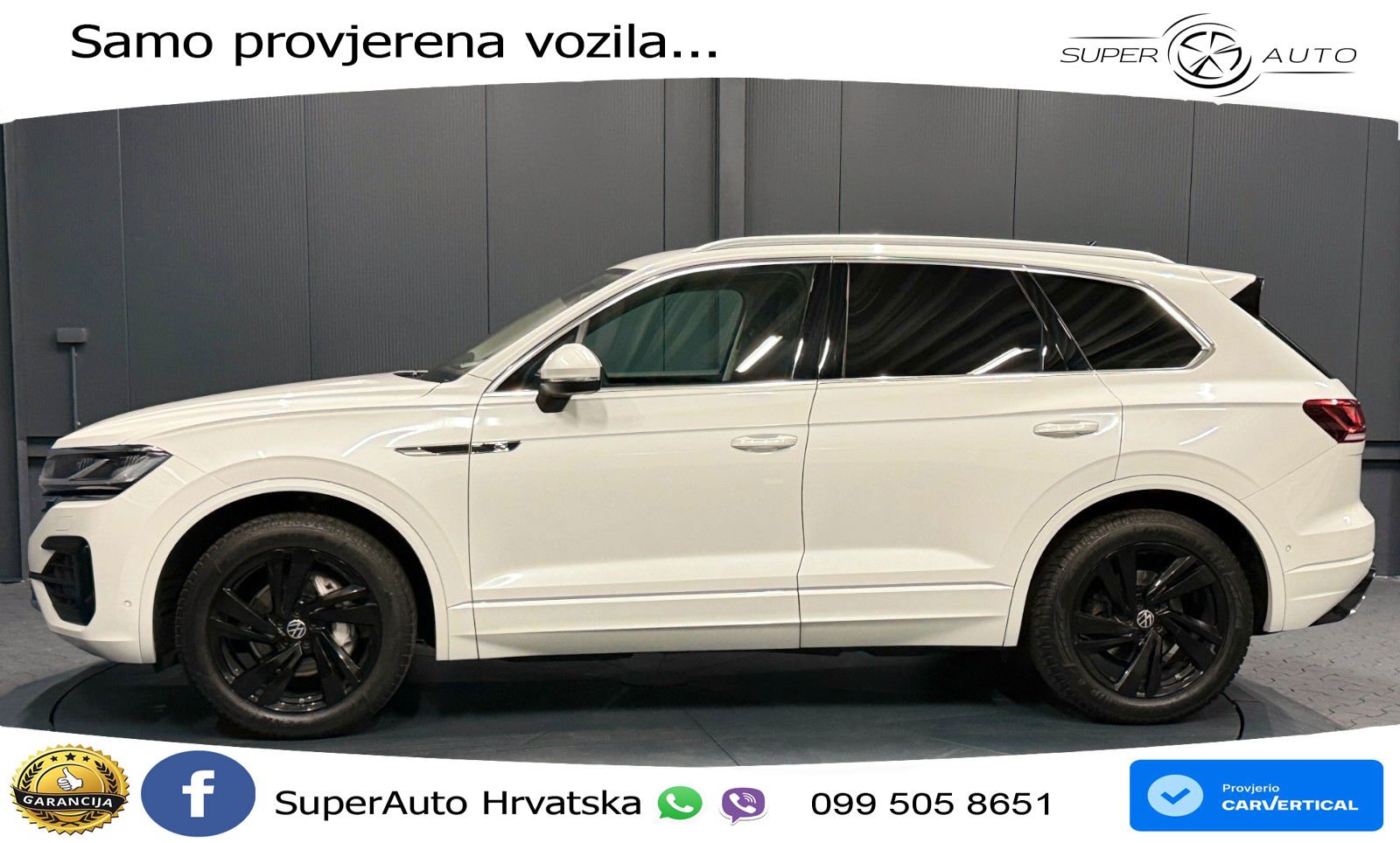 Volkswagen Touareg 3.0 V6 TDI (231 KS) 4MOTION Tiptronic R-Line ZRAČNI+ACC+4xGR SJED+KAM