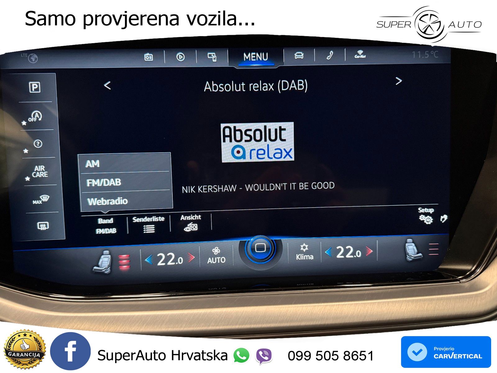 Volkswagen Touareg 3.0 V6 TDI (231 KS) 4MOTION Tiptronic R-Line ZRAČNI+ACC+4xGR SJED+KAM