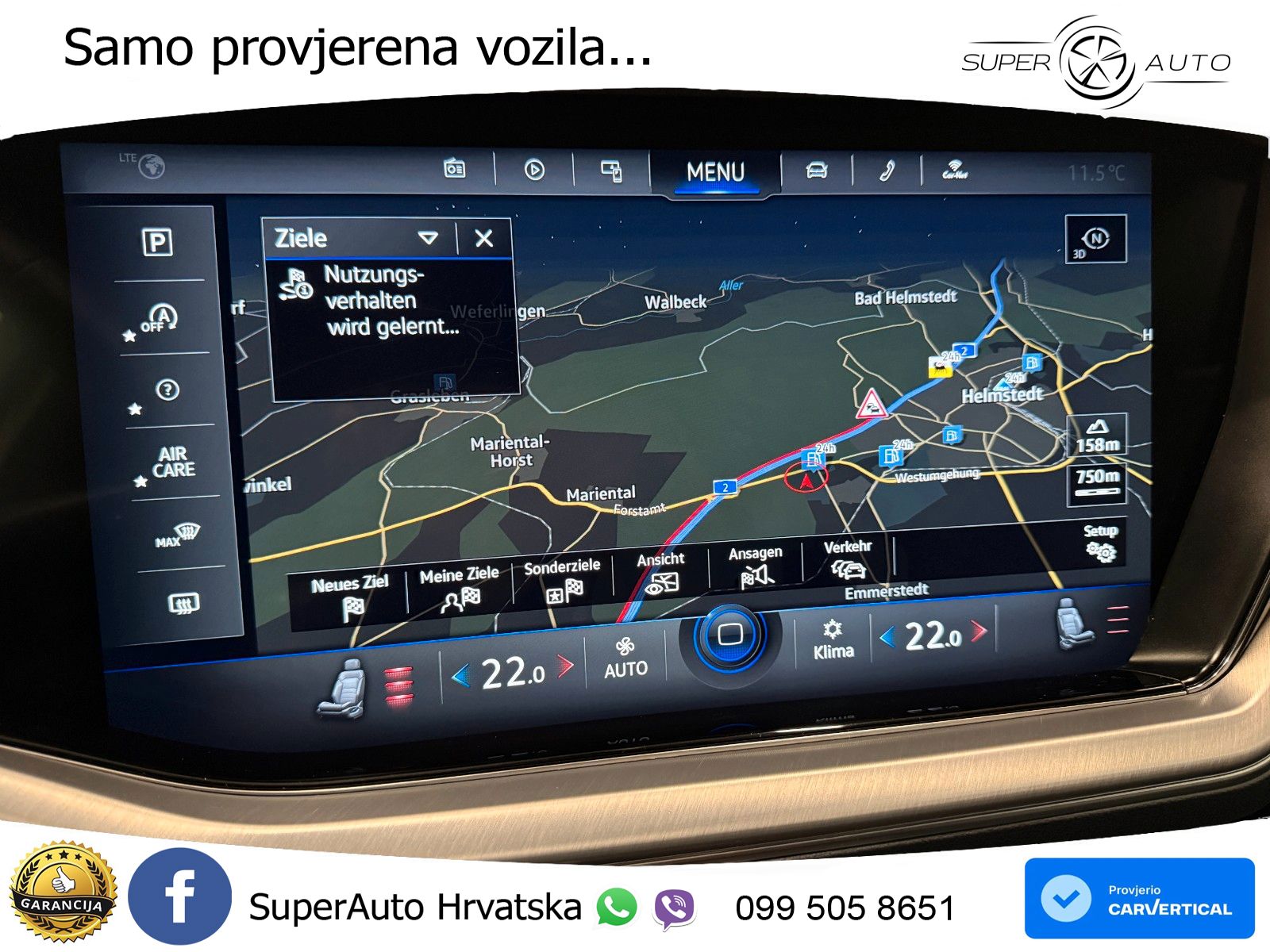 Volkswagen Touareg 3.0 V6 TDI (231 KS) 4MOTION Tiptronic R-Line ZRAČNI+ACC+4xGR SJED+KAM