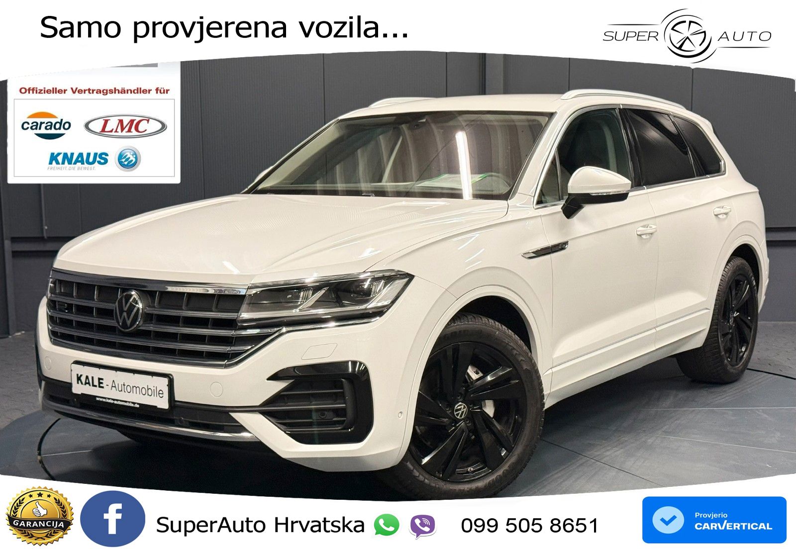 Volkswagen Touareg 3.0 V6 TDI (231 KS) 4MOTION Tiptronic R-Line ZRAČNI+ACC+4xGR SJED+KAM
