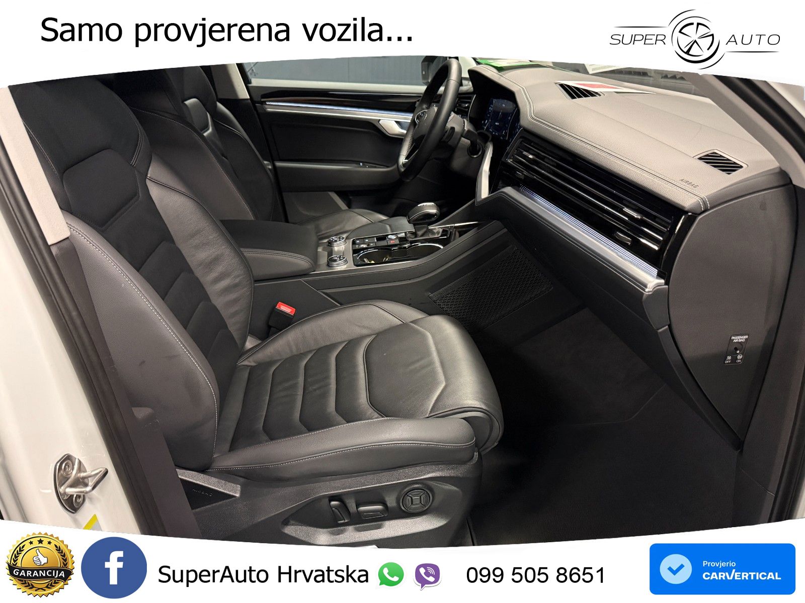 Volkswagen Touareg 3.0 V6 TDI (231 KS) 4MOTION Tiptronic R-Line ZRAČNI+ACC+4xGR SJED+KAM