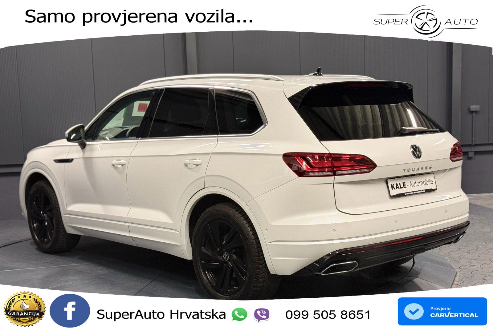Volkswagen Touareg 3.0 V6 TDI (231 KS) 4MOTION Tiptronic R-Line ZRAČNI+ACC+4xGR SJED+KAM
