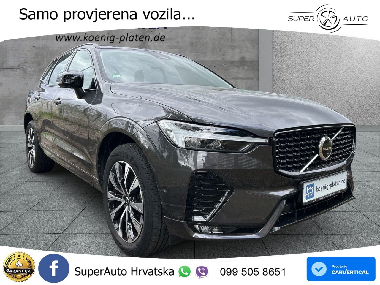 Volvo XC60 B4 Diesel FWD Geartronic LED+GR SJED+ACC