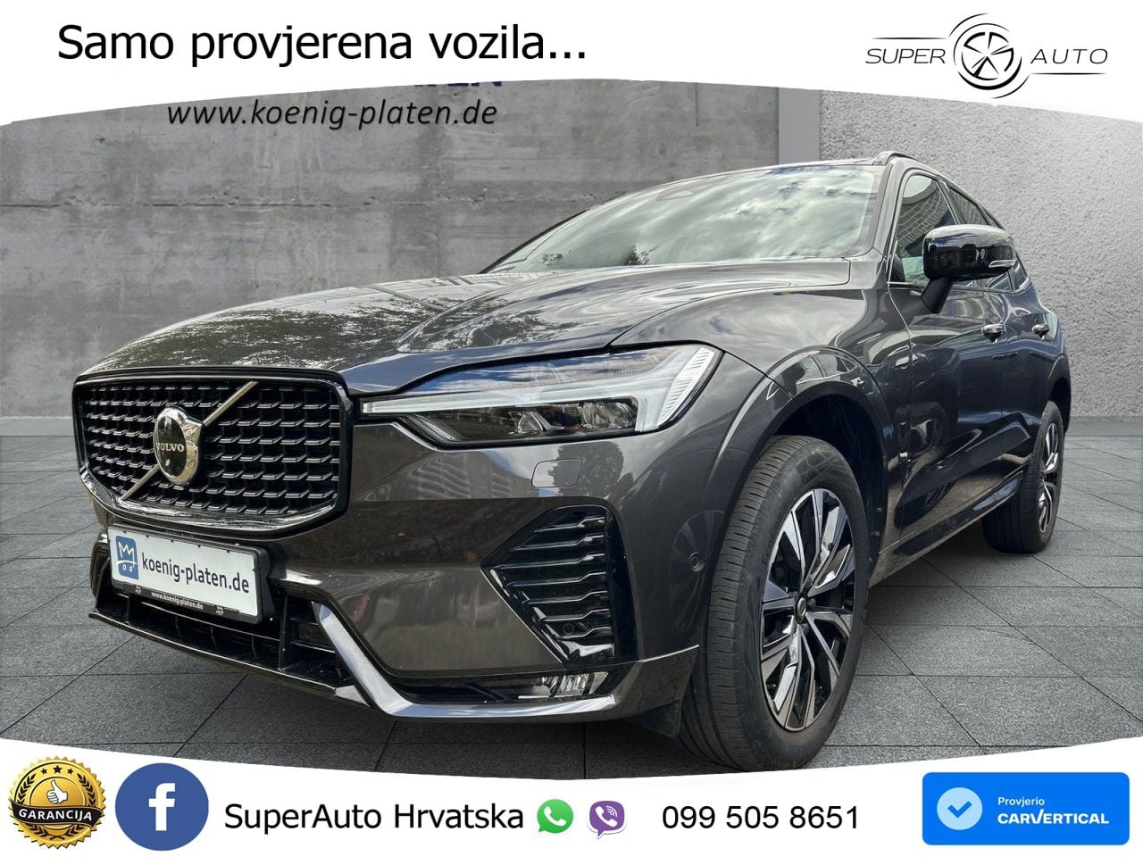 Volvo XC60 B4 Diesel FWD Geartronic LED+GR SJED+ACC