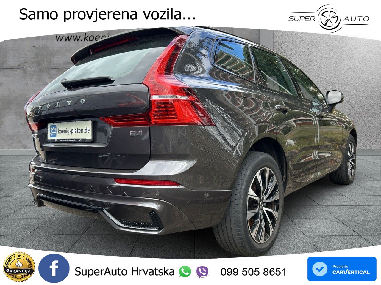 Volvo XC60 B4 Diesel FWD Geartronic LED+GR SJED+ACC