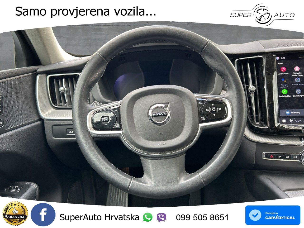 Volvo XC60 B4 Diesel FWD Geartronic LED+GR SJED+ACC