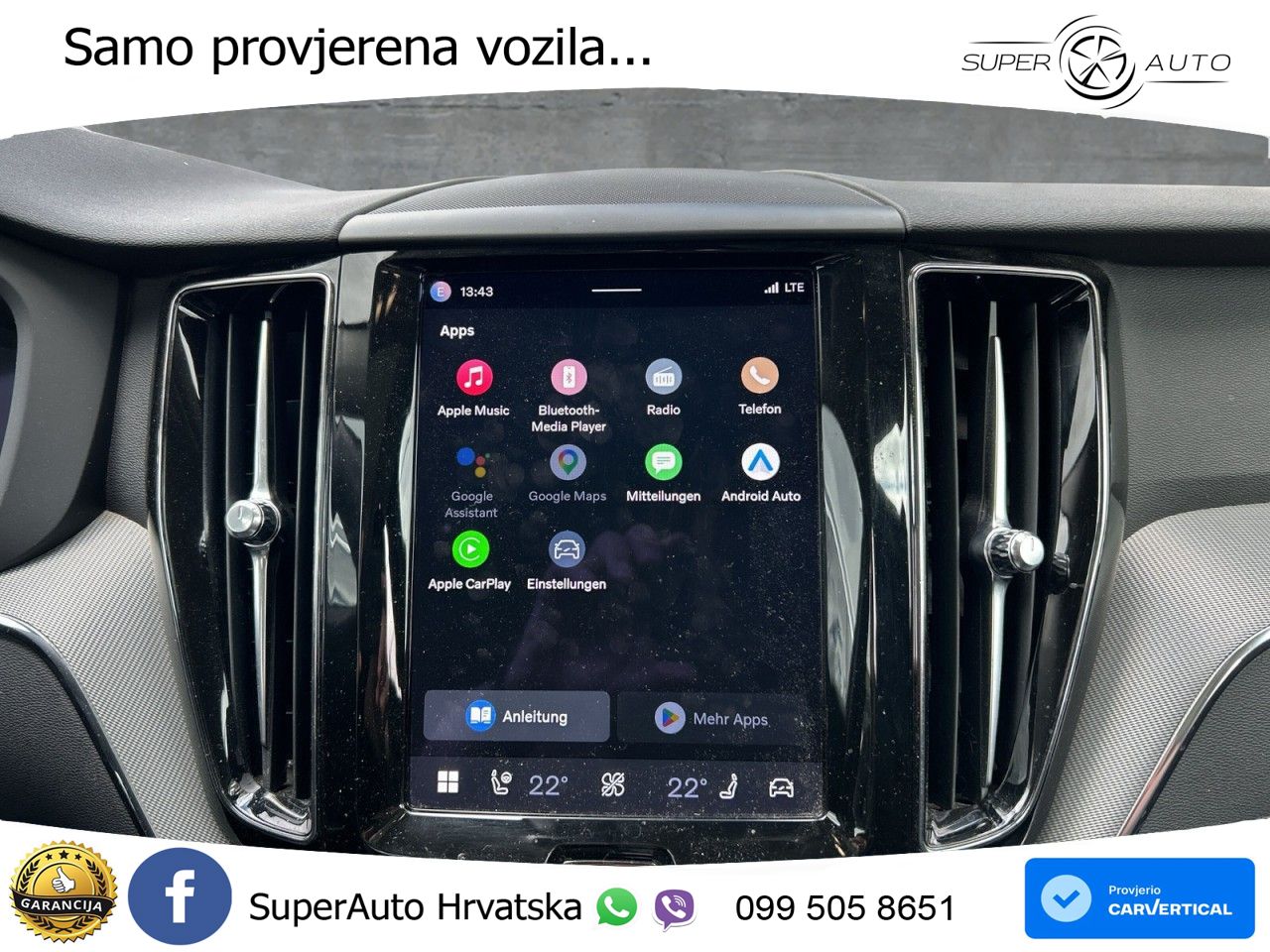 Volvo XC60 B4 Diesel FWD Geartronic LED+GR SJED+ACC