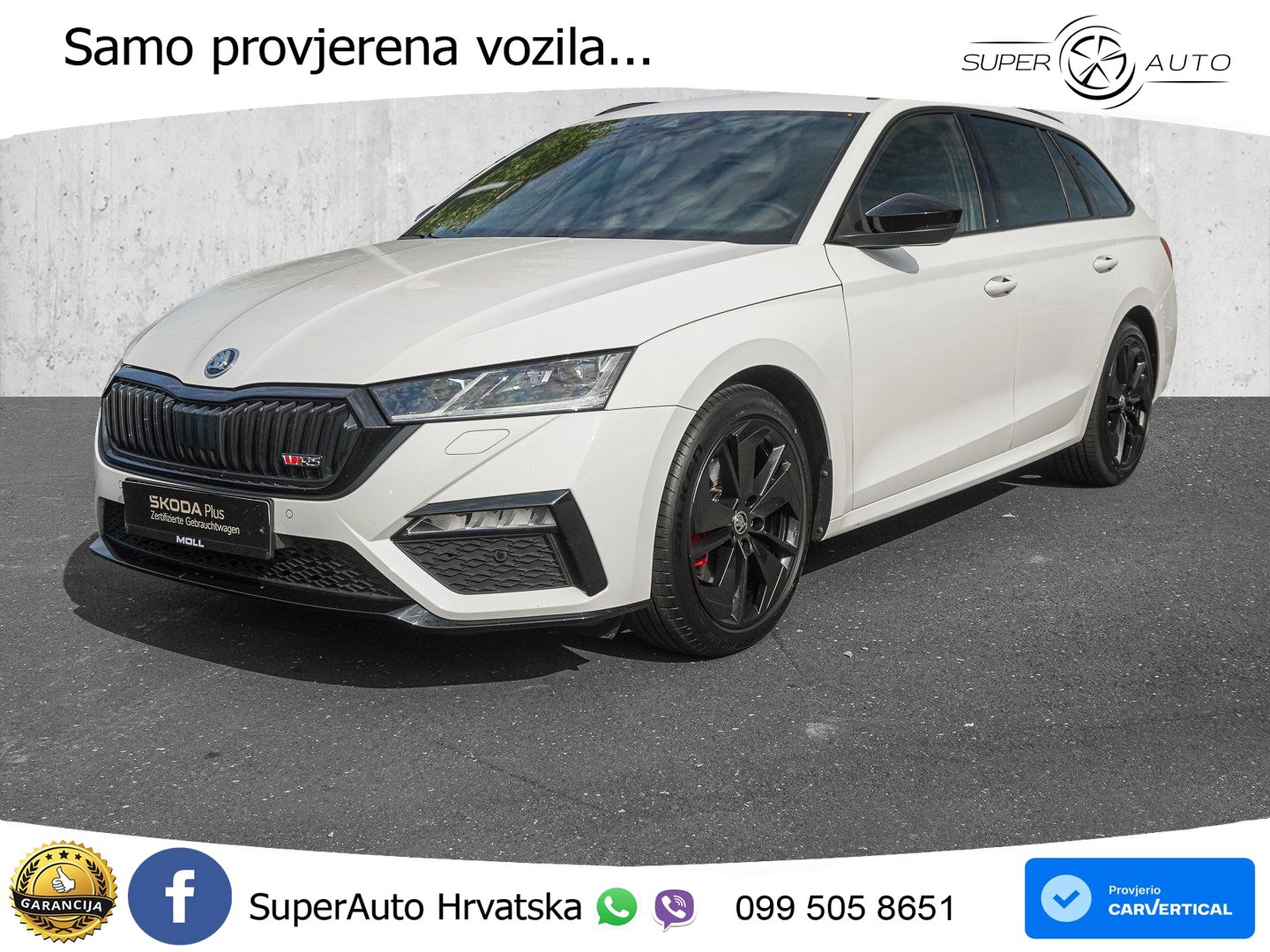 Škoda Octavia Combi RS 2.0 TDI (200 KS) 4x4 DSG LED+GR SJED+ACC