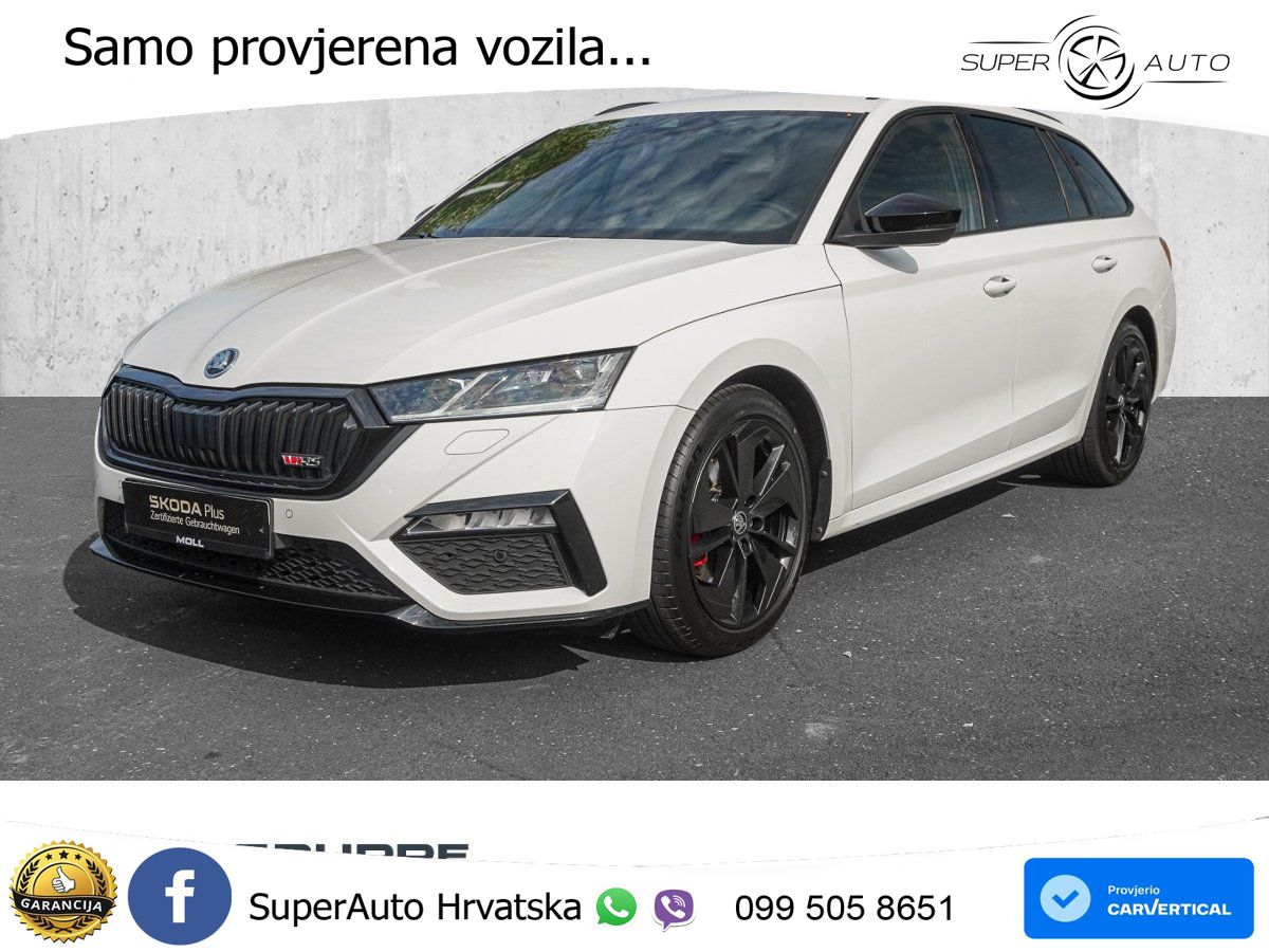 Škoda Octavia Combi RS 2.0 TDI (200 KS) 4x4 DSG LED+GR SJED+ACC