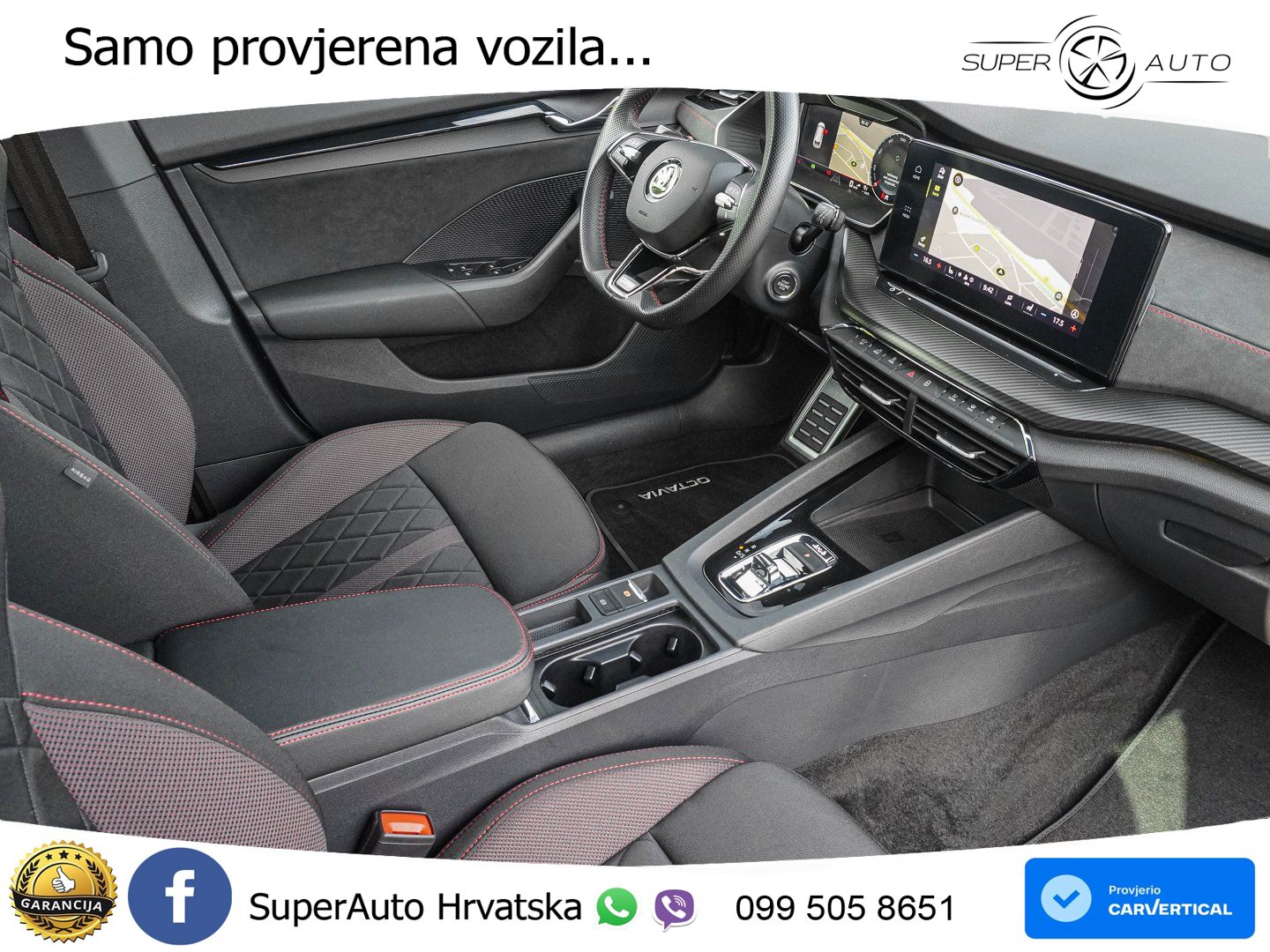 Škoda Octavia Combi RS 2.0 TDI (200 KS) 4x4 DSG LED+GR SJED+ACC