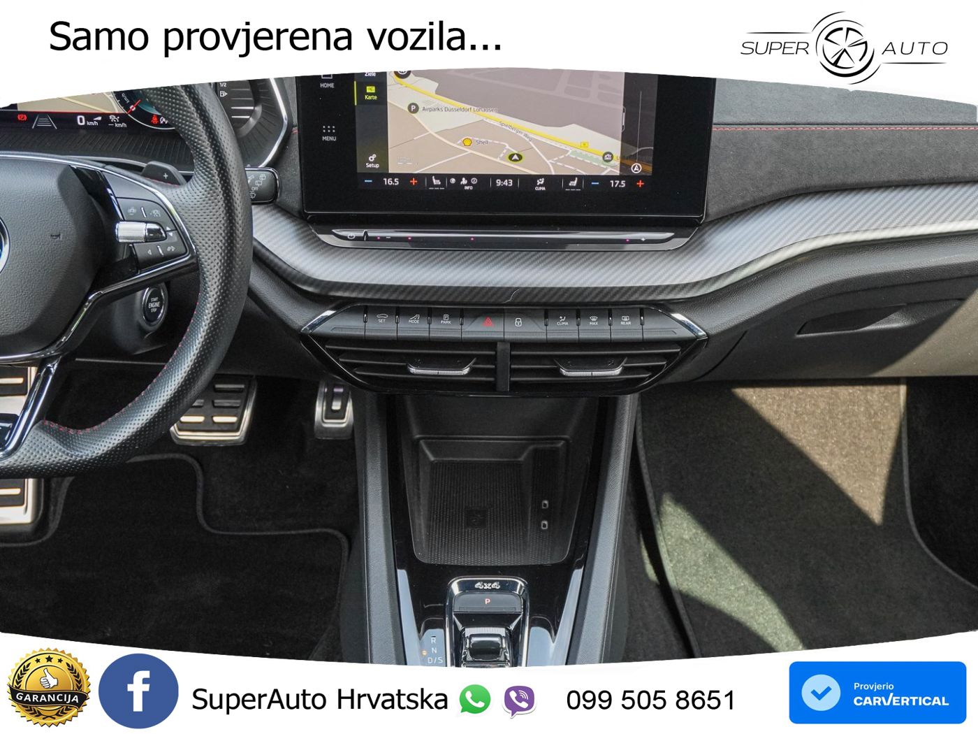 Škoda Octavia Combi RS 2.0 TDI (200 KS) 4x4 DSG LED+GR SJED+ACC