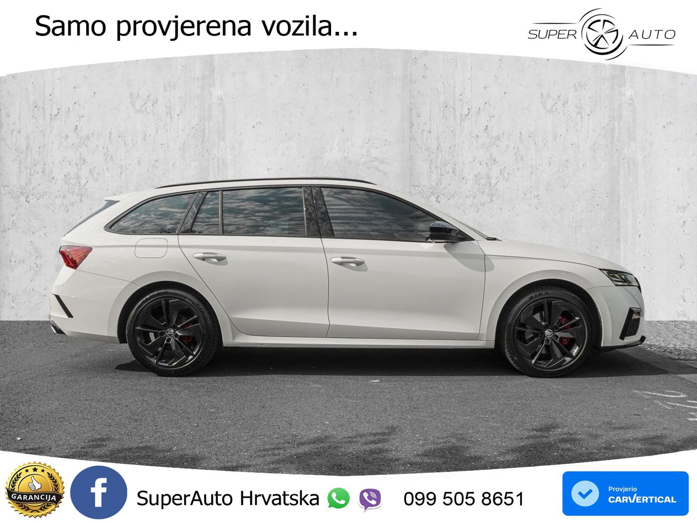 Škoda Octavia Combi RS 2.0 TDI (200 KS) 4x4 DSG LED+GR SJED+ACC