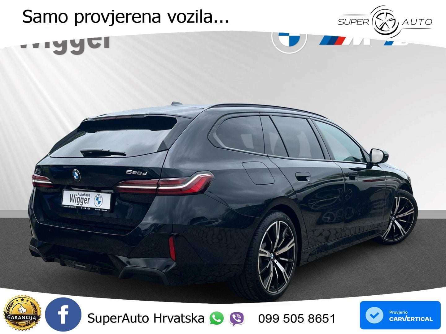 BMW 520d Touring (197 KS) xDrive Steptronic M Sport ACC+HEAD+4xGR SJED+360+PANO