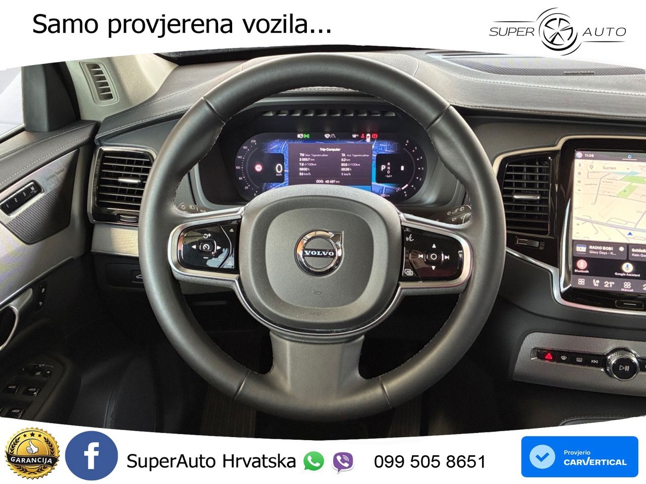 Volvo XC90 2.0 B5 Diesel AWD Automatic ACC+GR SJED+360+PANO
