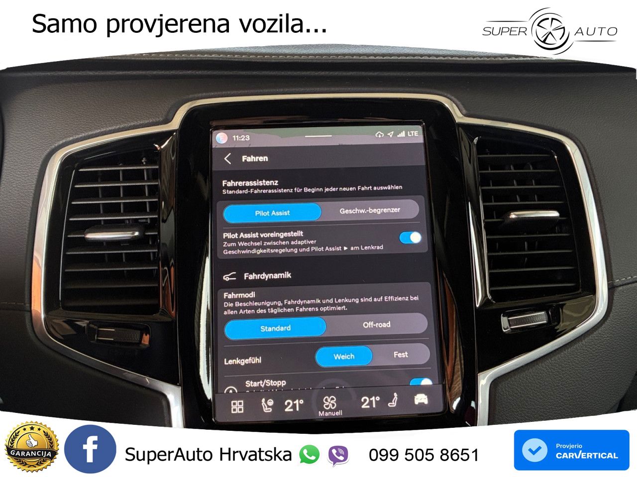 Volvo XC90 2.0 B5 Diesel AWD Automatic ACC+GR SJED+360+PANO