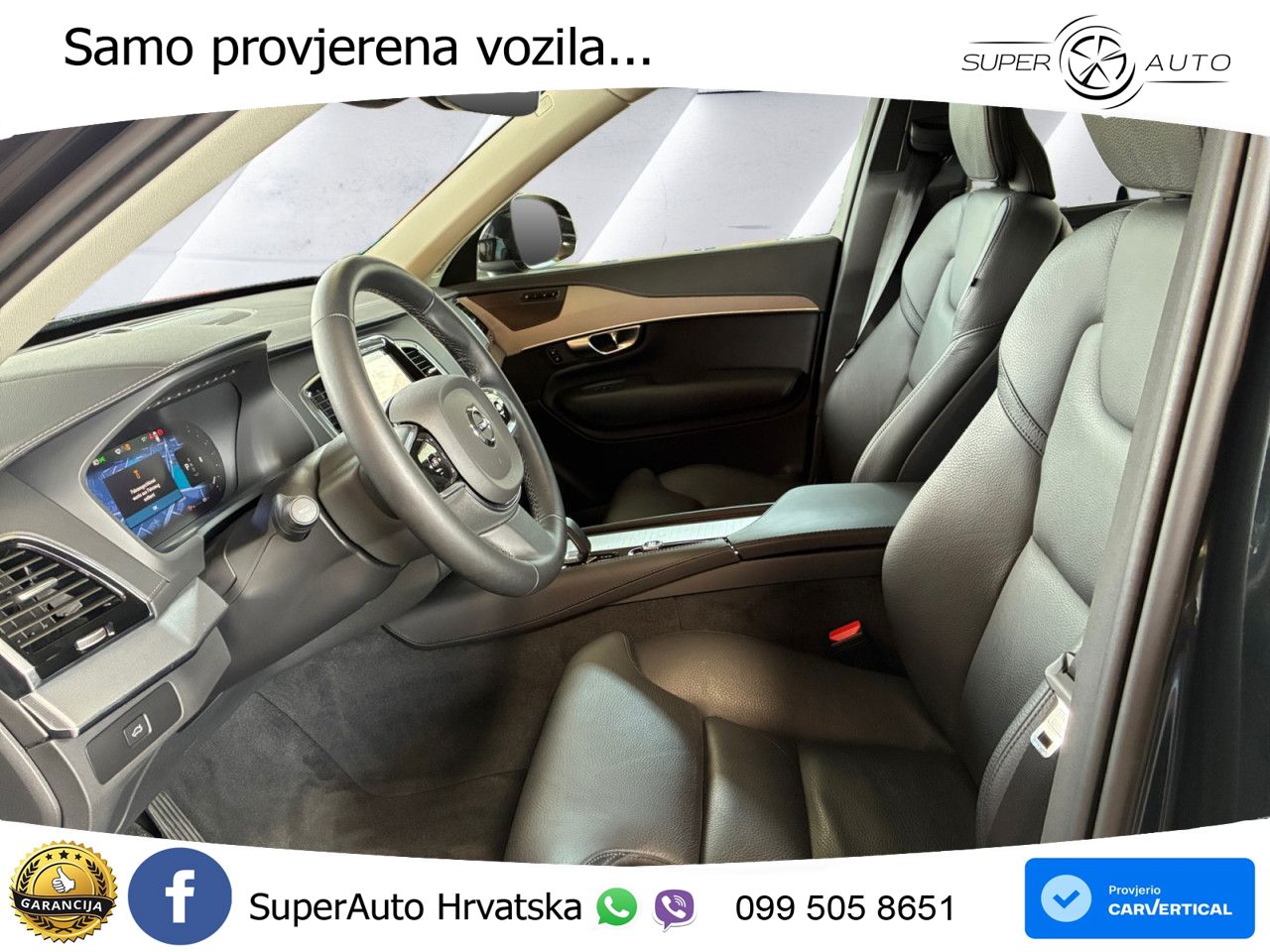Volvo XC90 2.0 B5 Diesel AWD Automatic ACC+GR SJED+360+PANO