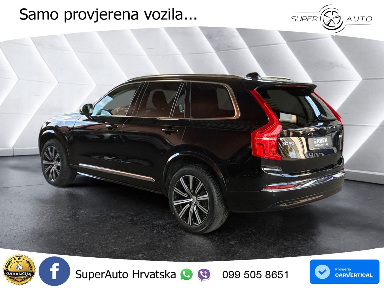 Volvo XC90 2.0 B5 Diesel AWD Automatic ACC+GR SJED+360+PANO