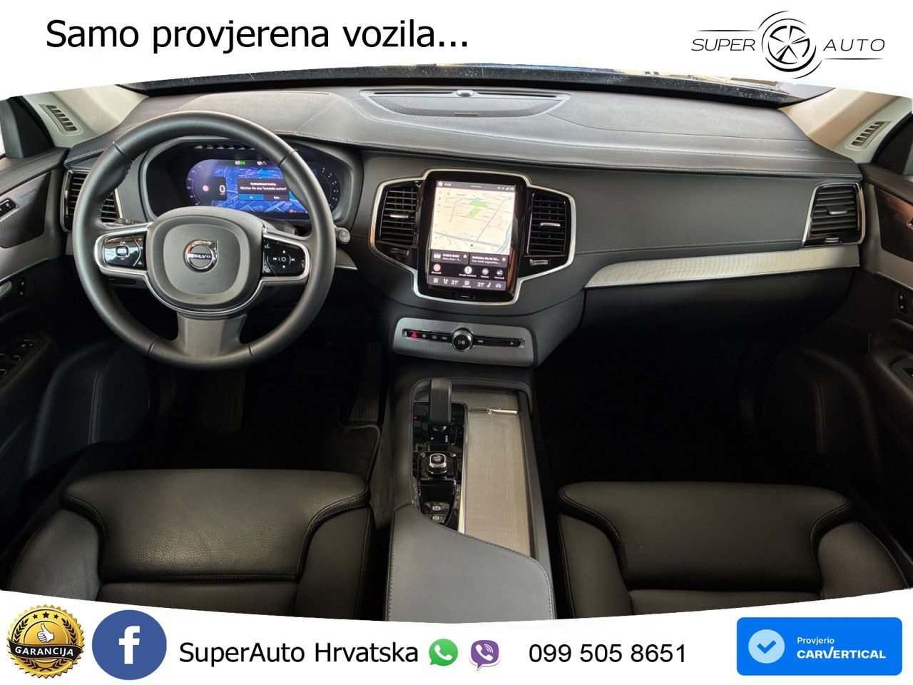 Volvo XC90 2.0 B5 Diesel AWD Automatic ACC+GR SJED+360+PANO