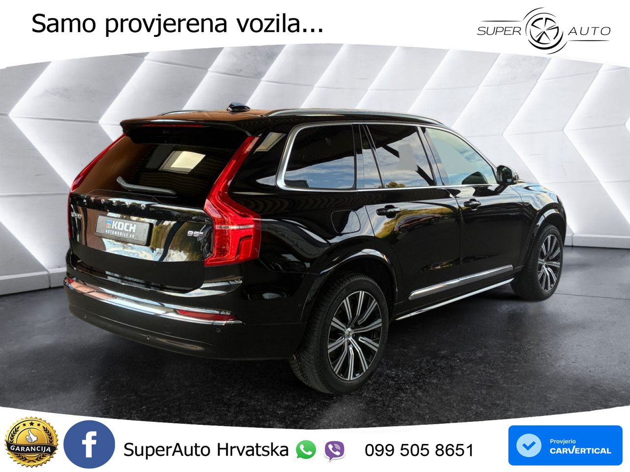 Volvo XC90 2.0 B5 Diesel AWD Automatic ACC+GR SJED+360+PANO