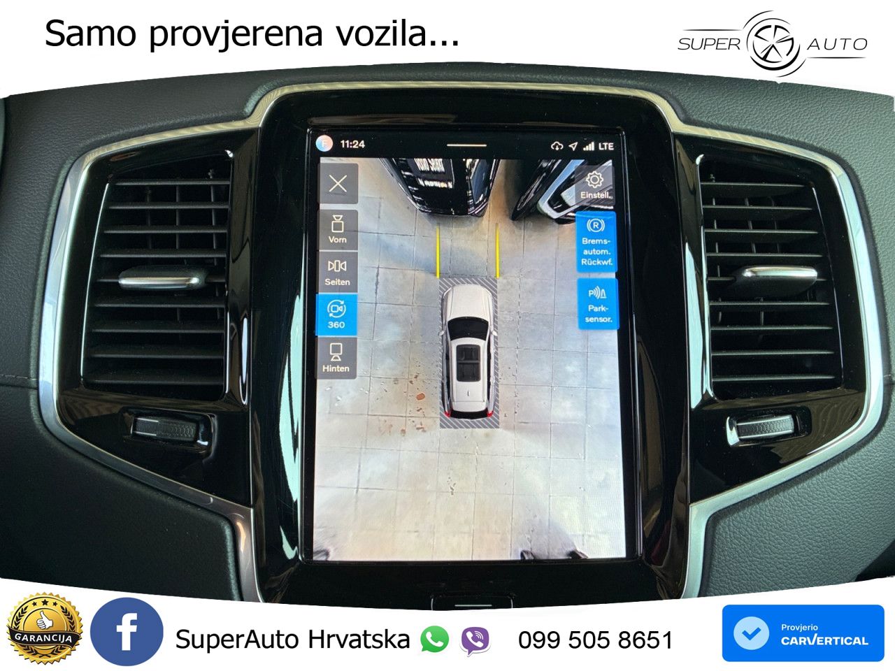 Volvo XC90 2.0 B5 Diesel AWD Automatic ACC+GR SJED+360+PANO