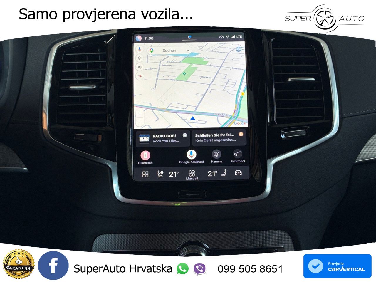 Volvo XC90 2.0 B5 Diesel AWD Automatic ACC+GR SJED+360+PANO