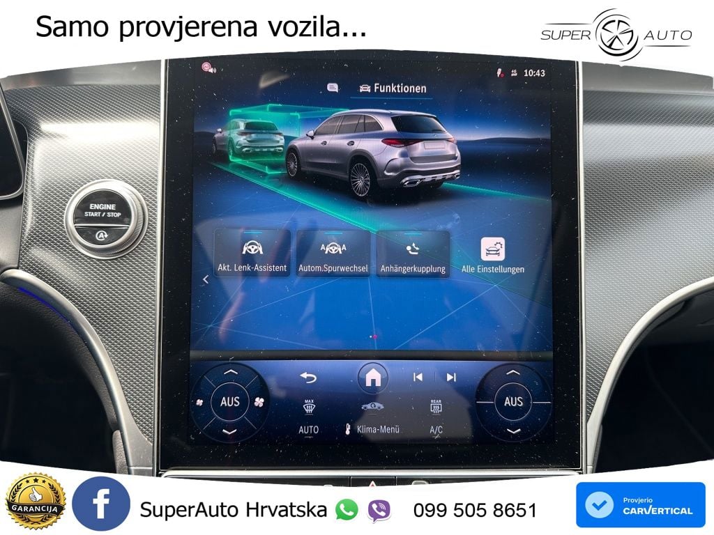 Mercedes GLC 220d (197 KS) 4MATIC 9G-TRONIC ACC+GR SJED+360+PANO