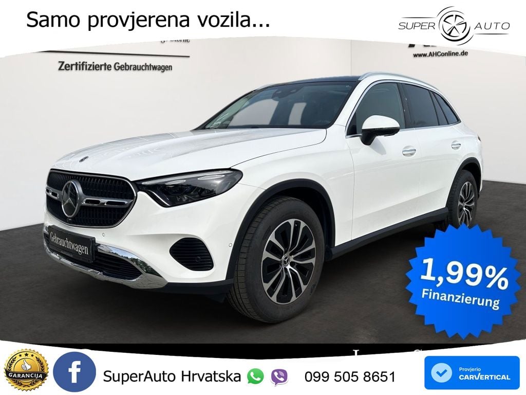 Mercedes GLC 220d (197 KS) 4MATIC 9G-TRONIC ACC+GR SJED+360+PANO