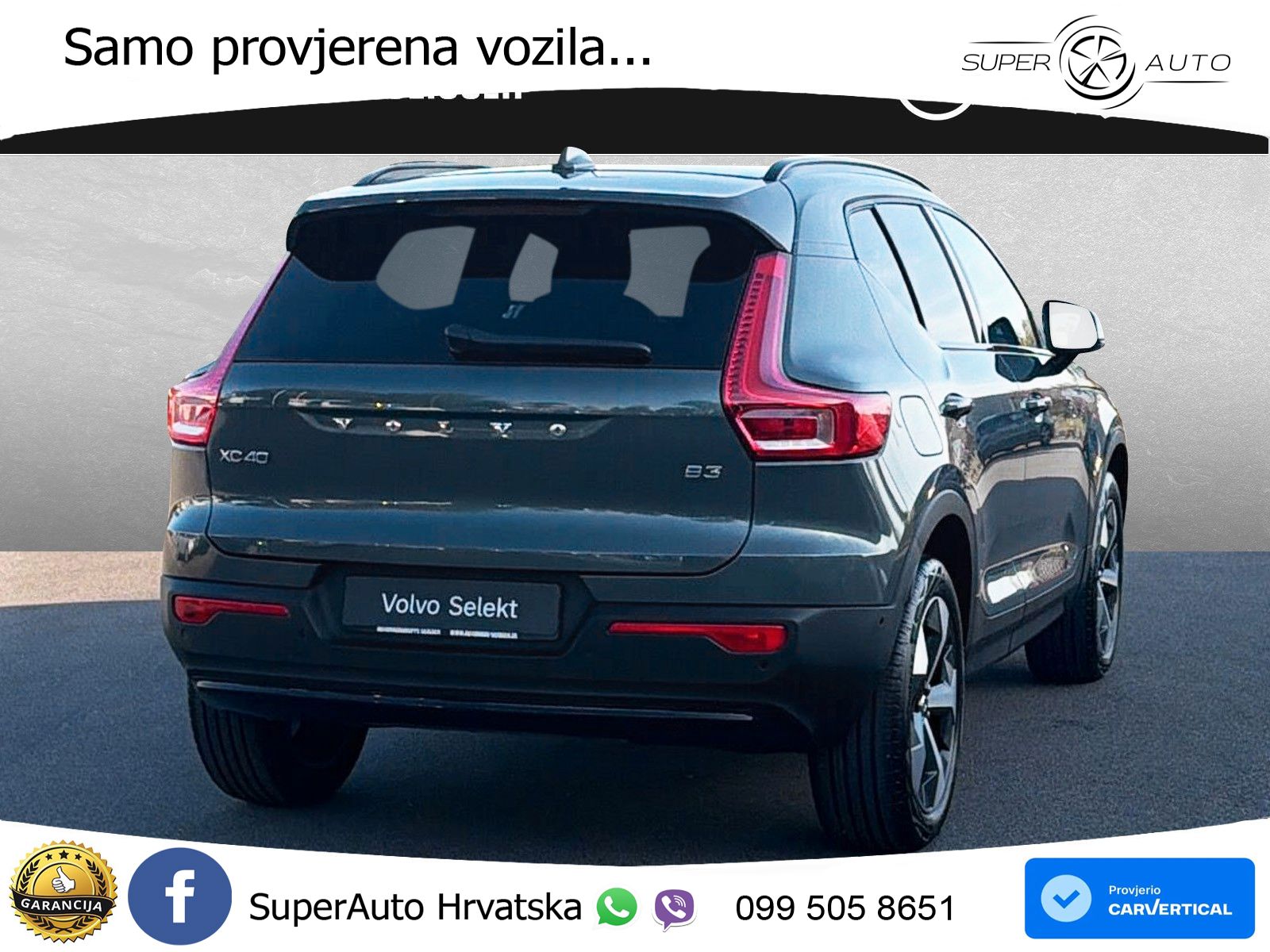 Volvo XC40 2.0 B3 163 KS Automatic LED+GR SJED+ACC