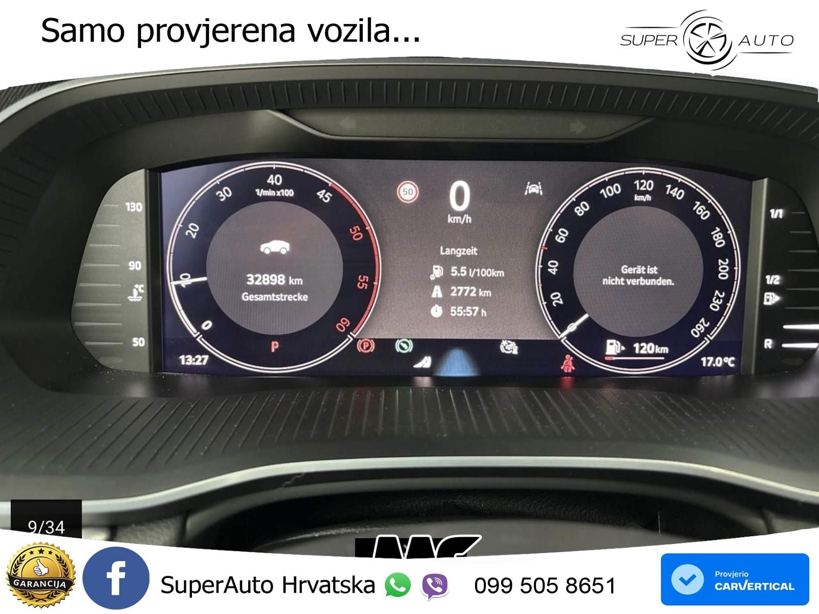 Škoda Octavia Combi 2.0 TDI (150 KS) DSG